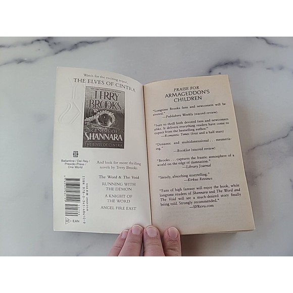 Pre-Shannara: Genesis of Shannara Ser.: Armageddon's Children by Terry Brooks... - Picture 2 of 10